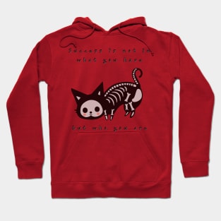 cat skeleton Hoodie